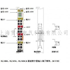 BECKHOFF倍福KL1404，KL1414，KL1434
